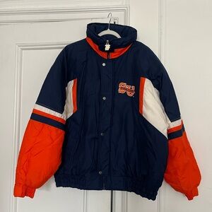 RARE Vintage Syracuse University collegiate puffer jacket